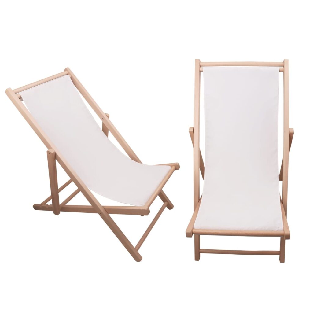 Beach Chair Beech Frame • ASB Branded Merchandise