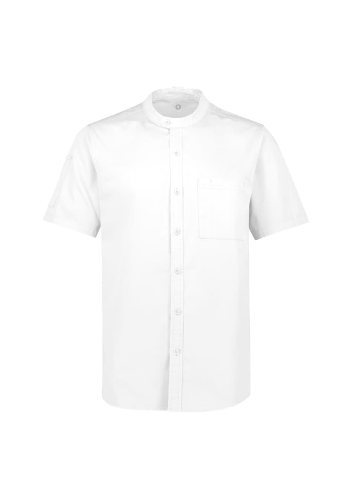 Mens Salsa Short Sleeve Chef Shirt • ASB Branded Merchandise